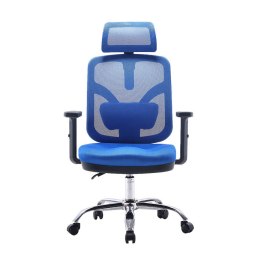 Fotel ergonomiczny ANGEL biurowy obrotowy jOkasta Niebieska ANGEL