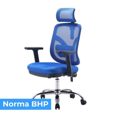 Fotel ergonomiczny ANGEL biurowy obrotowy jOkasta Niebieska ANGEL Fotel ergonomiczny ANGEL biurowy obrotowy jOkasta Niebieska ANGEL