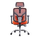 Fotel ergonomiczny ANGEL biurowy obrotowy jOkasta Pomarańczowa ANGEL