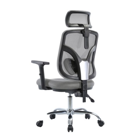 Fotel ergonomiczny ANGEL biurowy obrotowy jOkasta Szara ANGEL Fotel ergonomiczny ANGEL biurowy obrotowy jOkasta Szara ANGEL