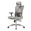 Fotel ergonomiczny ANGEL biurowy obrotowy kalistO szary ANGEL