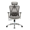 Fotel ergonomiczny ANGEL biurowy obrotowy kalistO szary ANGEL