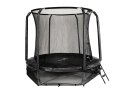 Trampolina Ogrodowa Jumpi 252cm/8FT Maxy Comfort Czarna Z Wewnętrzną Siatką Jumpi Trampolina Ogrodowa Jumpi 252cm/8FT Maxy Comfort Czarna Z Wewnętrzną Siatką Jumpi