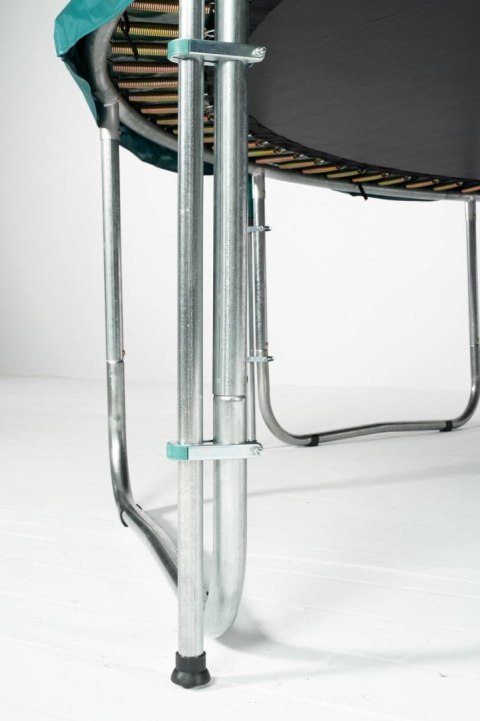 Trampolina Ogrodowa Jumpi 252cm/8FT Maxy Comfort Zielona Z Wewnętrzną Siatką Jumpi Trampolina Ogrodowa Jumpi 252cm/8FT Maxy Comfort Zielona Z Wewnętrzną Siatką Jumpi