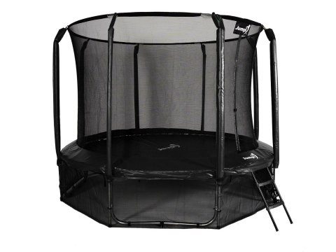 Trampolina Ogrodowa Jumpi 312cm/10FT Maxy Comfort Czarna Z Wewnętrzną Siatką Jumpi Trampolina Ogrodowa Jumpi 312cm/10FT Maxy Comfort Czarna Z Wewnętrzną Siatką Jumpi