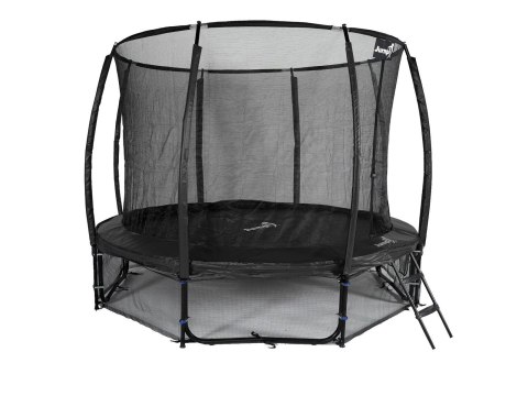 Trampolina Ogrodowa Jumpi 312cm/10FT Maxy Comfort Plus Czarna Z Wewnętrzną Siatką Jumpi Trampolina Ogrodowa Jumpi 312cm/10FT Maxy Comfort Plus Czarna Z Wewnętrzną Siatką Jumpi