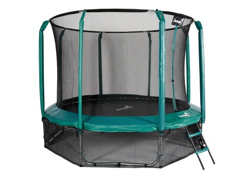 Trampolina Ogrodowa Jumpi 312cm/10FT Maxy Comfort Zielona Z Wewnętrzną Siatką Jumpi Trampolina Ogrodowa Jumpi 312cm/10FT Maxy Comfort Zielona Z Wewnętrzną Siatką Jumpi