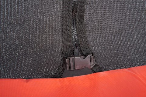 Trampolina Ogrodowa Jumpi 374cm/12FT Maxy Comfort Niebieska Z Wewnętrzną Siatką Jumpi