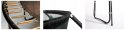 Trampolina Ogrodowa Jumpi 435cm/14FT Maxy Comfort Plus Żółta Z Wewnętrzną Siatką Jumpi
