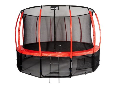 Trampolina Ogrodowa Jumpi 487cm/16FT Maxy Comfort Plus Czerwona Z Wewnętrzną Siatką Jumpi Trampolina Ogrodowa Jumpi 487cm/16FT Maxy Comfort Plus Czerwona Z Wewnętrzną Siatką Jumpi