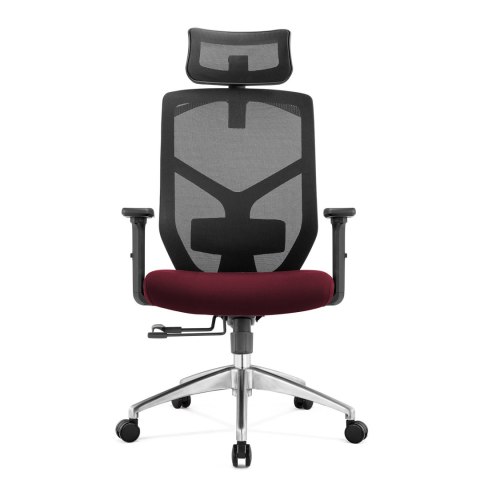 Fotel biurowy ergonomiczny Rosa bordowy ANGEL ANGEL Fotel biurowy ergonomiczny Rosa bordowy ANGEL ANGEL