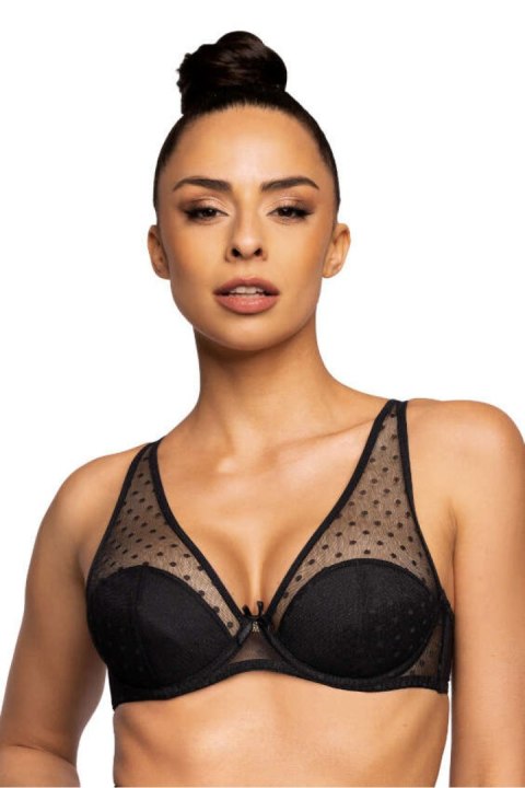 Biustonosz Soft Biustonosz Push-up Model Dotssy M-3714/11/1 Black - Mat Mat Biustonosz Soft Biustonosz Push-up Model Dotssy M-3714/11/1 Black - Mat Mat