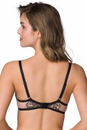 Biustonosz push up Biustonosz Push-up Model Frances M-3804/11 Beige/Black - Mat Mat