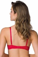 Biustonosz push up Biustonosz Push-up Model Hannah M-0115/11 Red - Mat Mat