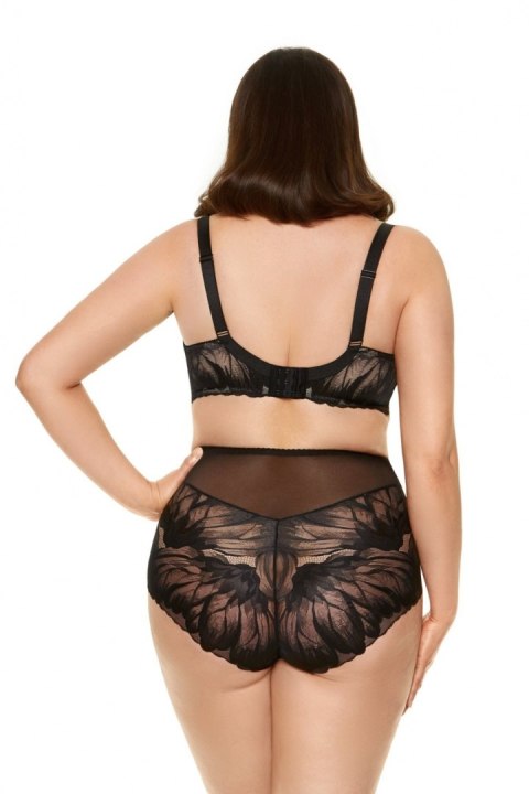 Biustonosz push up Biustonosz Usztywniany Model Moon B4 Black - Gorteks Gorteks Biustonosz push up Biustonosz Usztywniany Model Moon B4 Black - Gorteks Gorteks