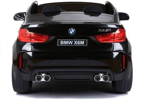 Auto Na Akumulator BMW X6M Czarne Dwuosobowy Fotel LEAN CARS Auto Na Akumulator BMW X6M Czarne Dwuosobowy Fotel LEAN CARS