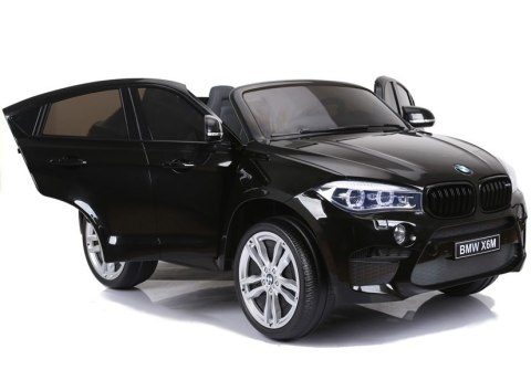 Auto Na Akumulator BMW X6M Czarne Dwuosobowy Fotel LEAN CARS Auto Na Akumulator BMW X6M Czarne Dwuosobowy Fotel LEAN CARS
