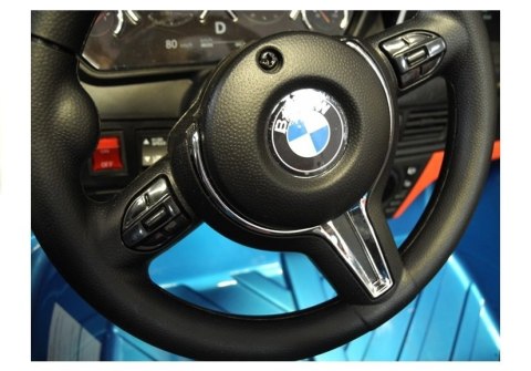 Auto Na Akumulator BMW X6M Niebieskie Lakierowane LEAN CARS