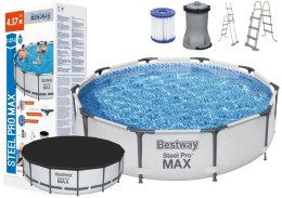 Basen Ogrodowy Stelażowy 457 cm x 107 cm Bestway 56488 Bestway