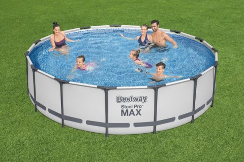 Basen Ogrodowy Stelażowy 457 cm x 107 cm Bestway 56488 Bestway Basen Ogrodowy Stelażowy 457 cm x 107 cm Bestway 56488 Bestway