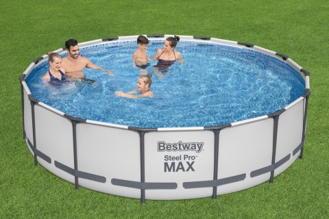 Basen Ogrodowy Stelażowy 457 cm x 107 cm Bestway 56488 Bestway Basen Ogrodowy Stelażowy 457 cm x 107 cm Bestway 56488 Bestway