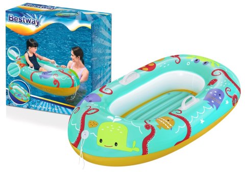 Dmuchany Ponton Dla Dzieci 119 cm x 79 cm Niebieski Bestway 34009 Bestway