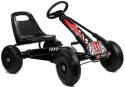 Gokart Czarny A-15 Pompowane Koła LEAN CARS