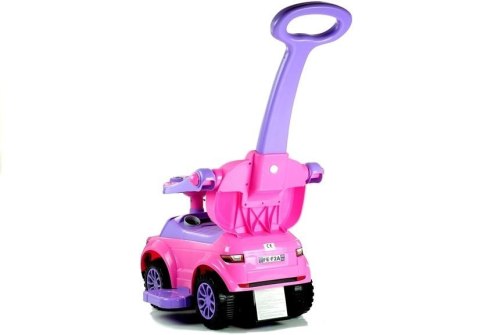 Jeździk z Pchaczem 614W Różowy LEAN CARS Jeździk z Pchaczem 614W Różowy LEAN CARS