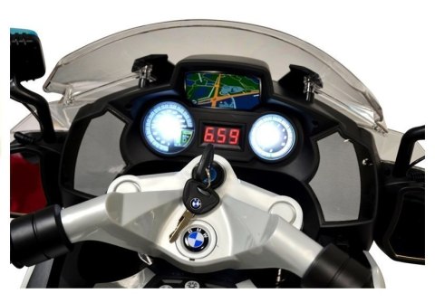 Motor na Akumulator BMW R1200 Policja Srebrny LEAN CARS