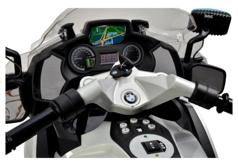 Motor na Akumulator BMW R1200 Policja Srebrny LEAN CARS