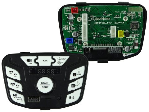 Panel muzyczny JR1927M 12V do pojazdu na akumulator LEAN CARS Panel muzyczny JR1927M 12V do pojazdu na akumulator LEAN CARS