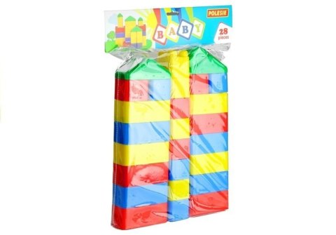 Polesie Klocki Maluch 28 Elementów Duże 61782 Wader Polesie