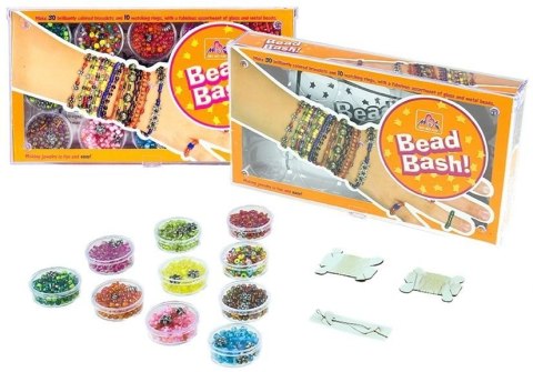 Zestaw Koralików do Robienia Bransoletek LEAN Toys Zestaw Koralików do Robienia Bransoletek LEAN Toys