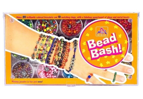 Zestaw Koralików do Robienia Bransoletek LEAN Toys Zestaw Koralików do Robienia Bransoletek LEAN Toys