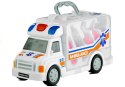 Zestaw Lekarski w Ambulansie Walizka 9 Elementów LEAN Toys