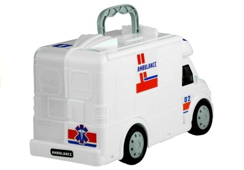 Zestaw Lekarski w Ambulansie Walizka 9 Elementów LEAN Toys Zestaw Lekarski w Ambulansie Walizka 9 Elementów LEAN Toys