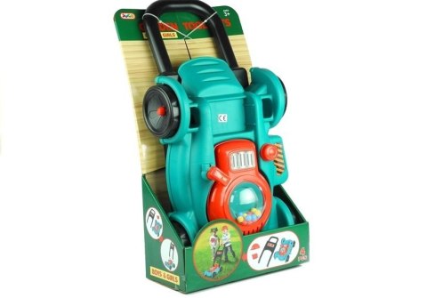 Zestaw Ogrodnika Kosiarka Kask Kanister Pchacz LEAN Toys Zestaw Ogrodnika Kosiarka Kask Kanister Pchacz LEAN Toys
