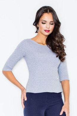 Bluzka Model 309 Grey - Figl Figl