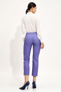 Spodnie Fioletowe spodnie chino SD70 Violet - Nife Nife