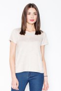 Bluzka Model M458 Beige - Figl Figl