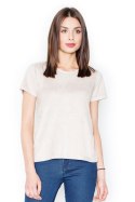 Bluzka Model M458 Beige - Figl Figl
