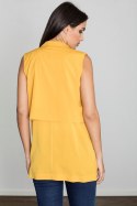 Kamizelka Damska Model M560 Yellow - Figl Figl Kamizelka Damska Model M560 Yellow - Figl Figl