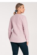 Sweter Damski Model M1044 Pink - Figl Figl Sweter Damski Model M1044 Pink - Figl Figl