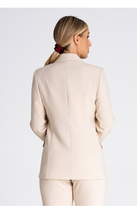 Żakiet Model M954 Beige - Figl Figl Żakiet Model M954 Beige - Figl Figl