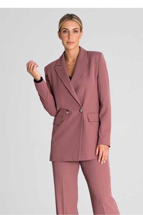Marynarka Model M948 Dark Pink - Figl Figl Marynarka Model M948 Dark Pink - Figl Figl