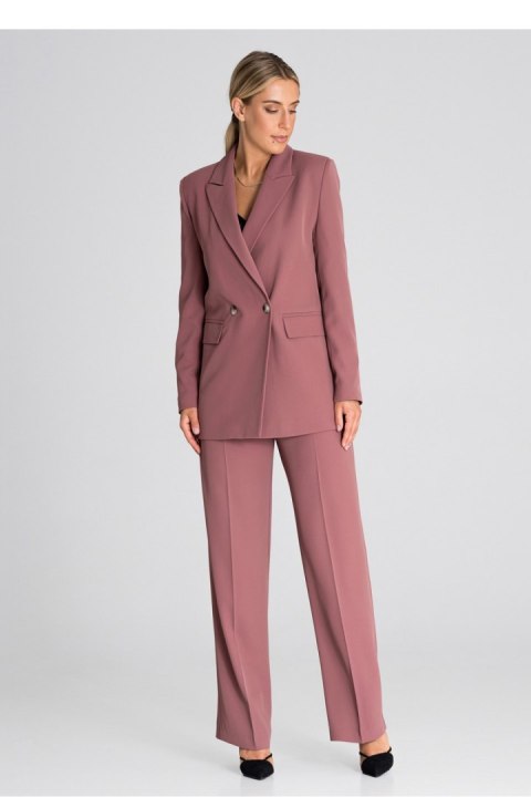 Marynarka Model M948 Dark Pink - Figl Figl Marynarka Model M948 Dark Pink - Figl Figl