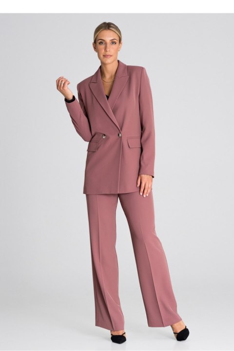 Marynarka Model M948 Dark Pink - Figl Figl Marynarka Model M948 Dark Pink - Figl Figl