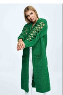 Sweter Kardigan Model M912 Green - Figl Figl