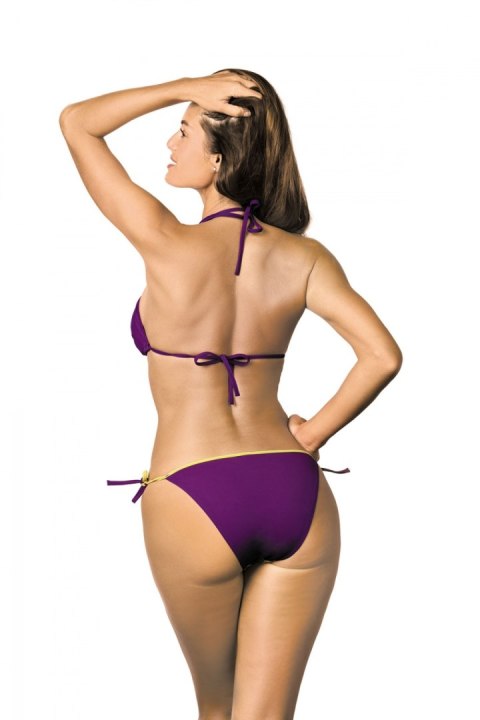 Kostium dwuczęściowy Kostium Kąpielowy Model Anis Gialina-Mitro M-427 Violet/Yellow - Marko Marko