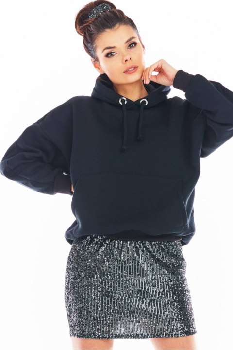 Spódnica Model A403 Cekiny Grafit - awama Awama Spódnica Model A403 Cekiny Grafit - awama Awama